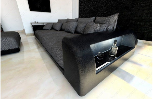 MIAMI - kształt Big Sofa, skóra ekologiczna