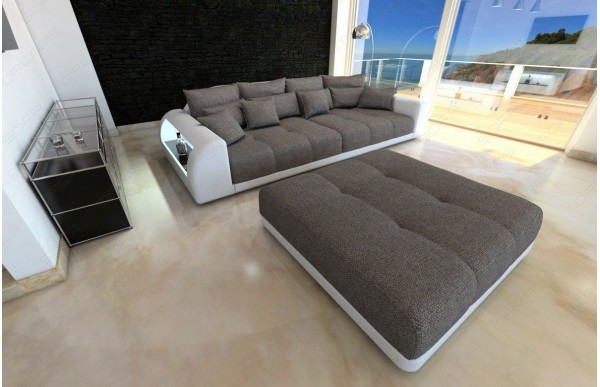 MIAMI (K) - kształt Big Sofa, materiał